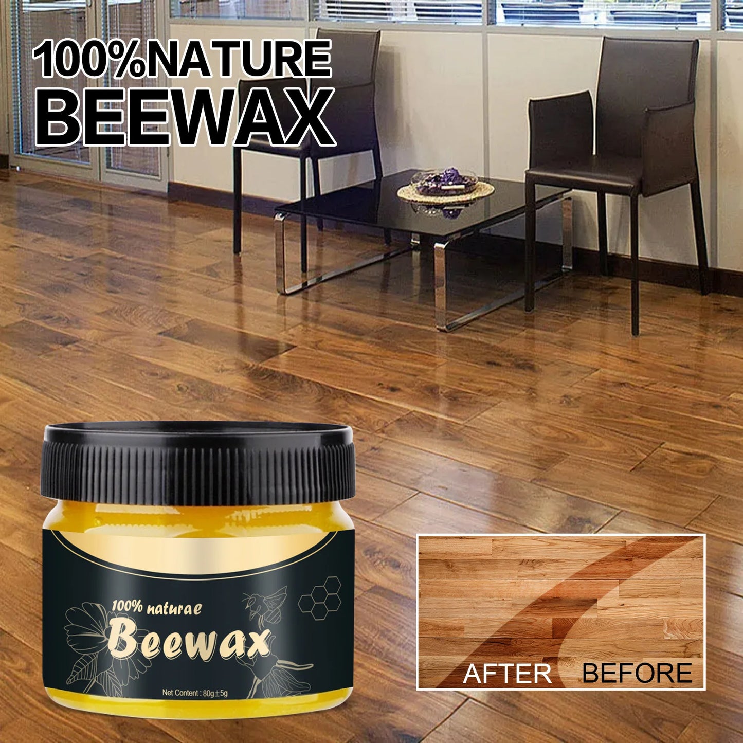 CERA RESTAURADOR DE MADERA BEEWAX